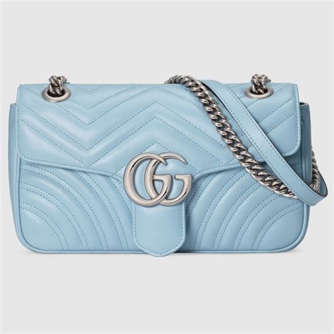 gucci marmont pastel blue|gg marmont handbags.